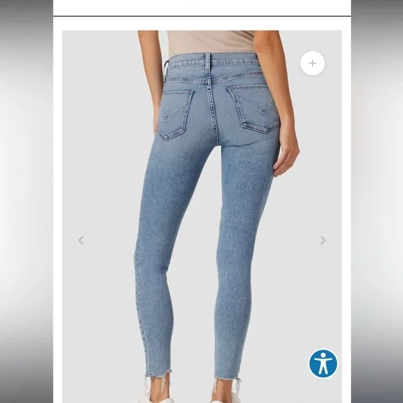 Barbara high waist ankle jeans by Hudson - Picture 3 of 8